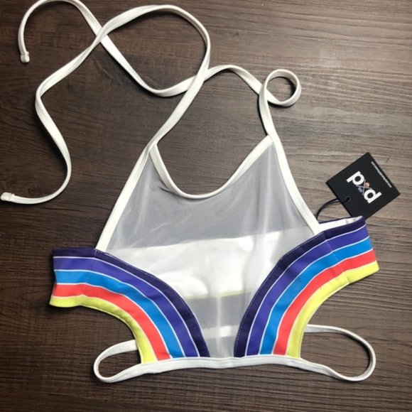 Pacific & Driftwood Pot Of Gold Double Rainbow TOP - Picture 10 of 16